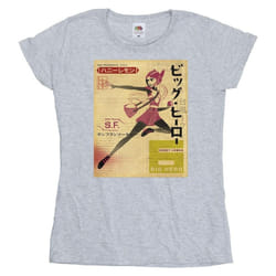 Disney - T-shirt BIG HERO - Femme (Gris chiné)