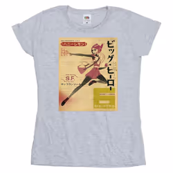 Disney - T-shirt BIG HERO - Femme (Gris chiné)