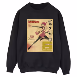 Disney - Sweat BIG HERO - Femme (Noir)