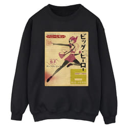 Disney - Sweat BIG HERO - Femme (Noir)