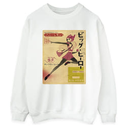 Disney - Sweat BIG HERO - Femme (Blanc)