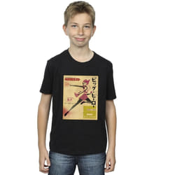 Disney - T-shirt BIG HERO - Garçon (Noir)