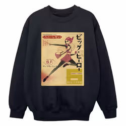 Disney - Sweat BIG HERO - Garçon (Noir)