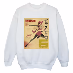 Disney - Sweat BIG HERO - Garçon (Blanc)