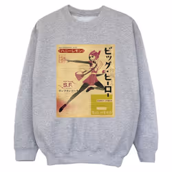 Disney - Sweat BIG HERO - Garçon (Gris chiné)