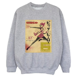 Disney - Sweat BIG HERO - Garçon (Gris chiné)