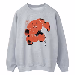Disney - Sweat BIG HERO - Homme (Gris chiné)