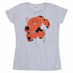 Disney - T-shirt BIG HERO - Femme (Gris chiné)