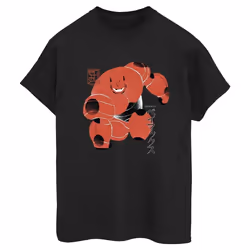 Disney - T-shirt BIG HERO - Femme (Noir)