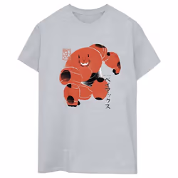 Disney - T-shirt BIG HERO - Femme (Gris chiné)