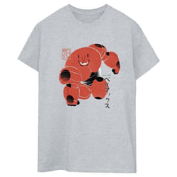 Disney - T-shirt BIG HERO - Femme (Gris chiné)