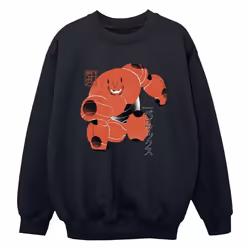 Disney - Sweat BIG HERO - Garçon (Noir)