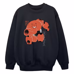 Disney - Sweat BIG HERO - Garçon (Noir)