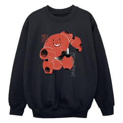 Disney - Sweat BIG HERO - Garçon (Noir)