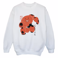 Disney - Sweat BIG HERO - Garçon (Blanc)