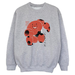 Disney - Sweat BIG HERO - Garçon (Gris chiné)