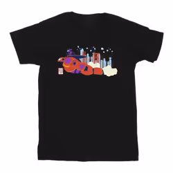 Disney - T-shirt BIG HERO - Homme (Noir)