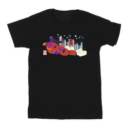 Disney - T-shirt BIG HERO - Homme (Noir)