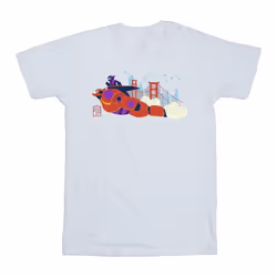 Disney - T-shirt BIG HERO - Homme (Blanc)