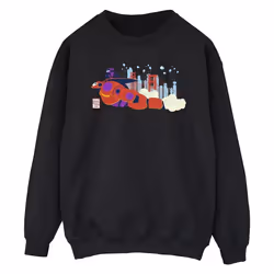 Disney - Sweat BIG HERO - Homme (Noir)