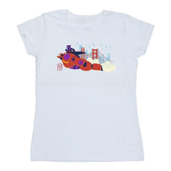 Disney - T-shirt BIG HERO - Femme (Blanc)