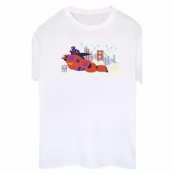 Disney - T-shirt BIG HERO - Femme (Blanc)