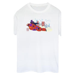 Disney - T-shirt BIG HERO - Femme (Blanc)