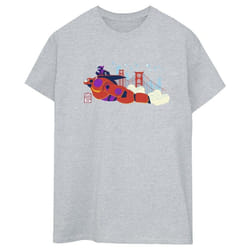 Disney - T-shirt BIG HERO - Femme (Gris chiné)