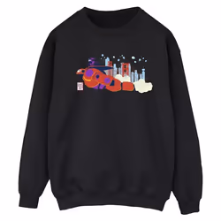 Disney - Sweat BIG HERO - Femme (Noir)
