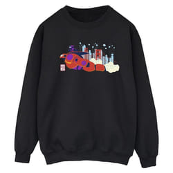 Disney - Sweat BIG HERO - Femme (Noir)