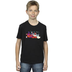 Disney - T-shirt BIG HERO - Garçon (Noir)