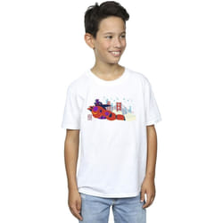 Disney - T-shirt BIG HERO - Garçon (Blanc)