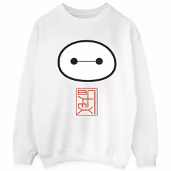 Disney - Sweat BIG HERO - Homme (Blanc)