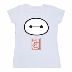 Disney - T-shirt BIG HERO - Femme (Blanc)