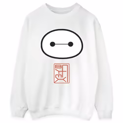 Disney - Sweat BIG HERO - Femme (Blanc)