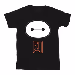 Disney - T-shirt BIG HERO - Garçon (Noir)