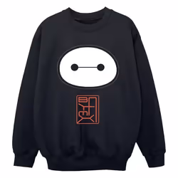 Disney - Sweat BIG HERO - Garçon (Noir)