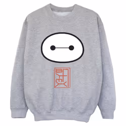 Disney - Sweat BIG HERO - Garçon (Gris chiné)