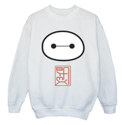 Disney - Sweat BIG HERO - Fille (Blanc)