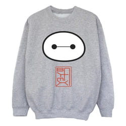 Disney - Sweat BIG HERO - Fille (Gris chiné)