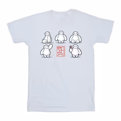 Disney - T-shirt BIG HERO - Homme (Blanc)