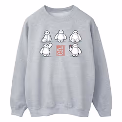 Disney - Sweat BIG HERO - Homme (Gris chiné)