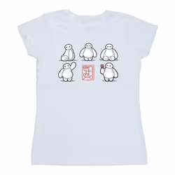 Disney - T-shirt BIG HERO - Femme (Blanc)