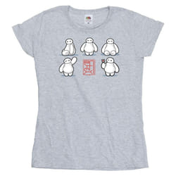 Disney - T-shirt BIG HERO - Femme (Gris chiné)