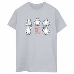 Disney - T-shirt BIG HERO - Femme (Gris chiné)