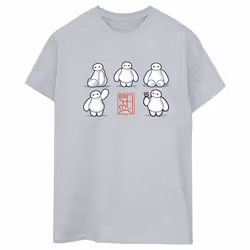 Disney - T-shirt BIG HERO - Femme (Gris chiné)