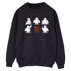 Disney - Sweat BIG HERO - Femme (Noir)