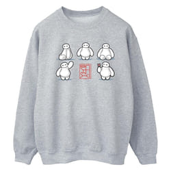 Disney - Sweat BIG HERO - Femme (Gris chiné)