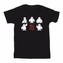 Disney - T-shirt BIG HERO - Garçon (Noir)
