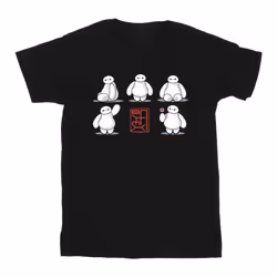 Disney - T-shirt BIG HERO - Garçon (Noir)
